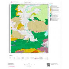 H37c4 Paftası 1/25.000 Ölçekli Vektör Jeoloji Haritası