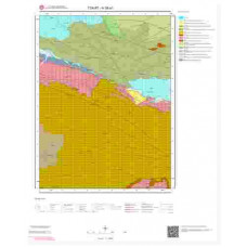 H38a1 Paftası 1/25.000 Ölçekli Vektör Jeoloji Haritası