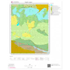 H38b1 Paftası 1/25.000 Ölçekli Vektör Jeoloji Haritası
