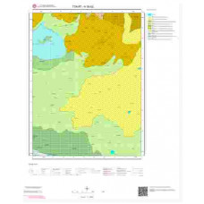 H38b2 Paftası 1/25.000 Ölçekli Vektör Jeoloji Haritası
