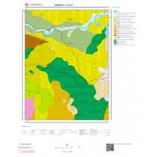 H 40-d1 Paftası 1/25.000 ölçekli Jeoloji Haritası