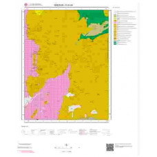 H40d4 Paftası 1/25.000 Ölçekli Vektör Jeoloji Haritası