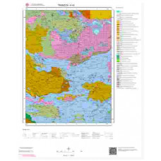 H 42 Paftası 1/100.000 ölçekli Jeoloji Haritası