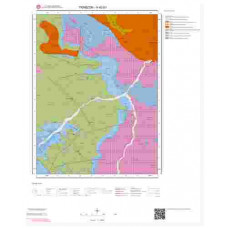 H42b1 Paftası 1/25.000 Ölçekli Vektör Jeoloji Haritası