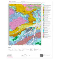 H43 Paftası 1/100.000 Ölçekli Vektör Jeoloji Haritası