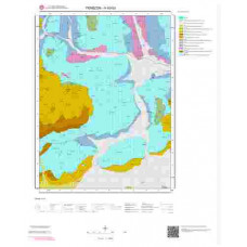 H43b3 Paftası 1/25.000 Ölçekli Vektör Jeoloji Haritası