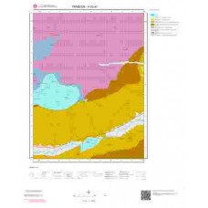 H43d1 Paftası 1/25.000 Ölçekli Vektör Jeoloji Haritası