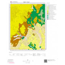 H 48-d1 Paftası 1/25.000 ölçekli Jeoloji Haritası