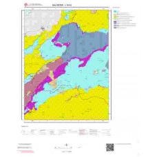 I18b3 Paftası 1/25.000 Ölçekli Vektör Jeoloji Haritası