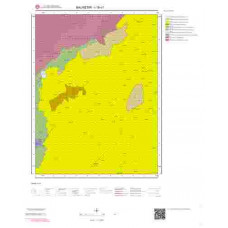 I18c1 Paftası 1/25.000 Ölçekli Vektör Jeoloji Haritası