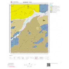 I18c3 Paftası 1/25.000 Ölçekli Vektör Jeoloji Haritası