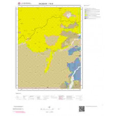 I18c4 Paftası 1/25.000 Ölçekli Vektör Jeoloji Haritası