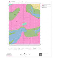 I22b2 Paftası 1/25.000 Ölçekli Vektör Jeoloji Haritası