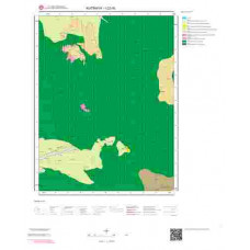 I22d3 Paftası 1/25.000 Ölçekli Vektör Jeoloji Haritası