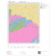 I23a1 Paftası 1/25.000 Ölçekli Vektör Jeoloji Haritası