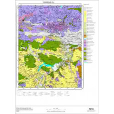 I 24 Paftası 1/100.000 ölçekli Jeoloji Haritası