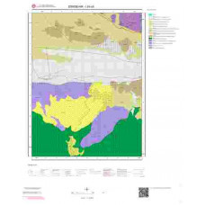 I24a3 Paftası 1/25.000 Ölçekli Vektör Jeoloji Haritası