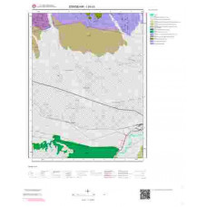 I24b3 Paftası 1/25.000 Ölçekli Vektör Jeoloji Haritası