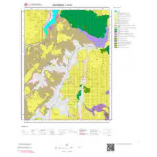 I24d3 Paftası 1/25.000 Ölçekli Vektör Jeoloji Haritası