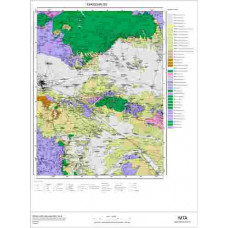 I 25 Paftası 1/100.000 ölçekli Jeoloji Haritası