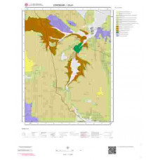 I25d1 Paftası 1/25.000 Ölçekli Vektör Jeoloji Haritası