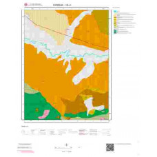 I32c1 Paftası 1/25.000 Ölçekli Vektör Jeoloji Haritası