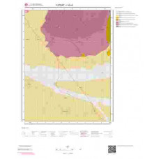 I34c4 Paftası 1/25.000 Ölçekli Vektör Jeoloji Haritası