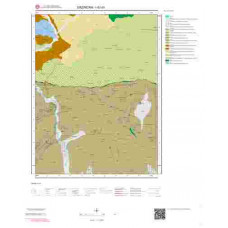 I42d1 Paftası 1/25.000 Ölçekli Vektör Jeoloji Haritası