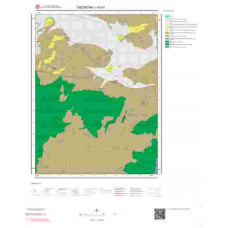 I43b3 Paftası 1/25.000 Ölçekli Vektör Jeoloji Haritası
