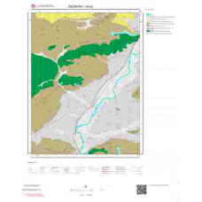 I44d2 Paftası 1/25.000 Ölçekli Vektör Jeoloji Haritası
