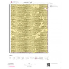 I45b3 Paftası 1/25.000 Ölçekli Vektör Jeoloji Haritası