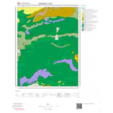 I46b3 Paftası 1/25.000 Ölçekli Vektör Jeoloji Haritası