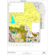 I 51 Paftası 1/100.000 ölçekli Jeoloji Haritası