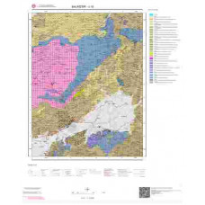J 18 Paftası 1/100.000 ölçekli Jeoloji Haritası