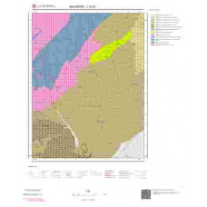 J18d2 Paftası 1/25.000 Ölçekli Vektör Jeoloji Haritası