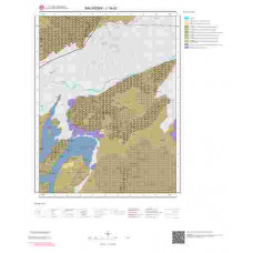 J18d3 Paftası 1/25.000 Ölçekli Vektör Jeoloji Haritası