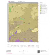 J19b1 Paftası 1/25.000 Ölçekli Vektör Jeoloji Haritası