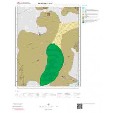 J19c4 Paftası 1/25.000 Ölçekli Vektör Jeoloji Haritası