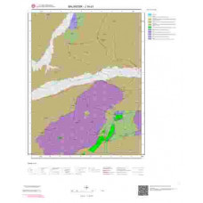 J19d1 Paftası 1/25.000 Ölçekli Vektör Jeoloji Haritası