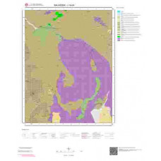 J19d4 Paftası 1/25.000 Ölçekli Vektör Jeoloji Haritası