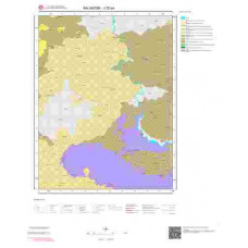 J20a4 Paftası 1/25.000 Ölçekli Vektör Jeoloji Haritası