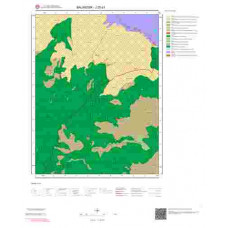 J20d1 Paftası 1/25.000 Ölçekli Vektör Jeoloji Haritası