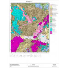 J 21 Paftası 1/100.000 ölçekli Jeoloji Haritası