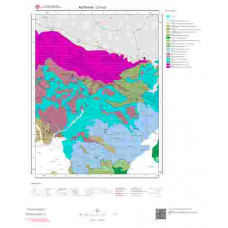 J21c3 Paftası 1/25.000 Ölçekli Vektör Jeoloji Haritası