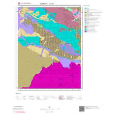 J21d1 Paftası 1/25.000 Ölçekli Vektör Jeoloji Haritası