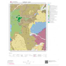 J22b1 Paftası 1/25.000 Ölçekli Vektör Jeoloji Haritası