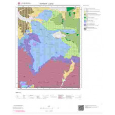 J22b2 Paftası 1/25.000 Ölçekli Vektör Jeoloji Haritası