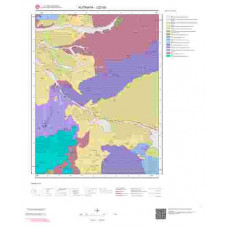 J22b3 Paftası 1/25.000 Ölçekli Vektör Jeoloji Haritası