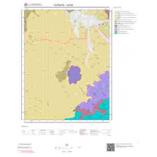J22b4 Paftası 1/25.000 Ölçekli Vektör Jeoloji Haritası
