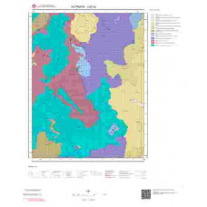 J22c2 Paftası 1/25.000 Ölçekli Vektör Jeoloji Haritası
